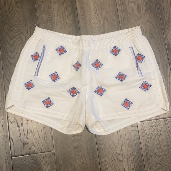 J crew embroidered shorts - Picture 1 of 2